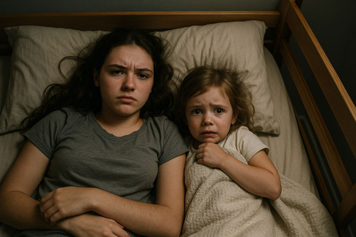 Teen Gets 5YO Niece As Roommate Against Her Will, Removes Ladder To Escape Nighttime Cuddles
