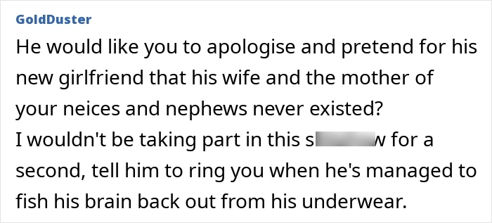 Brother Swaps Wife And Kids For New Flame, Freaks Out Over A Few Pics Of His Ex At Sister’s BBQ