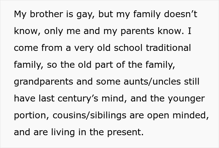 &#8220;[Am I The Jerk] For Asking My Brother Not To Bring His Boyfriend To My Wedding?”