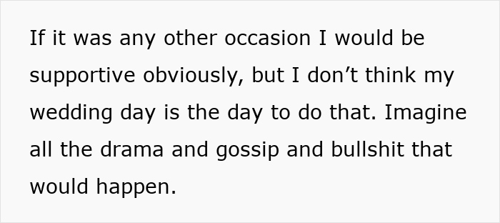 &#8220;[Am I The Jerk] For Asking My Brother Not To Bring His Boyfriend To My Wedding?”