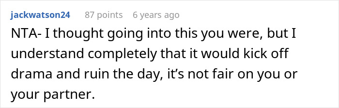 &#8220;[Am I The Jerk] For Asking My Brother Not To Bring His Boyfriend To My Wedding?”