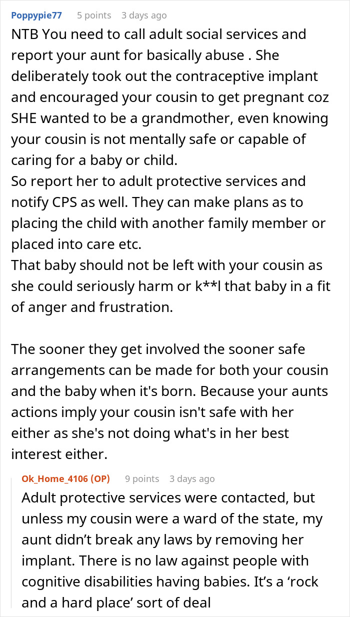 Lady Wants To Be A Grandma, Encourages Disabled Daughter To Get Pregnant, Sparks Massive Family Feud