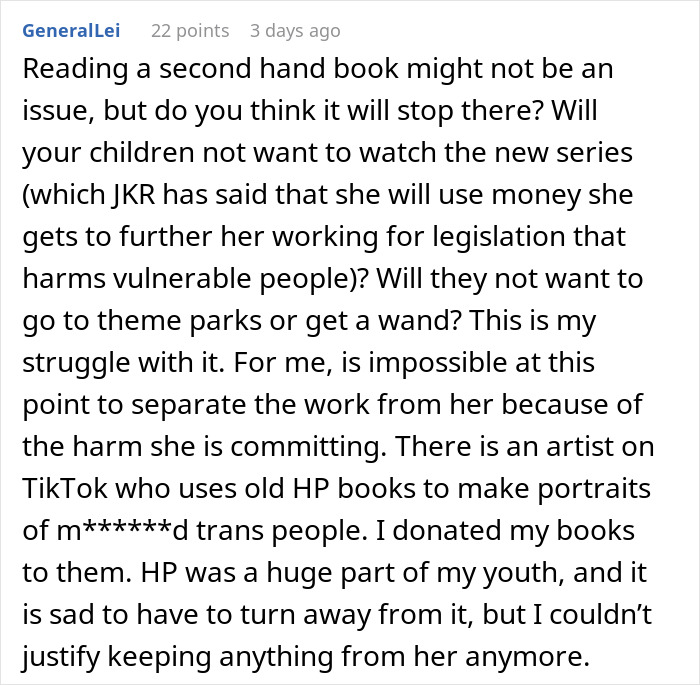 “I Will Not Throw Them Away”: Woman Defends Letting Her Kids Read Harry Potter