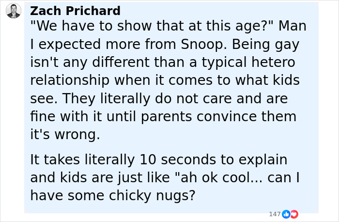 Snoop Dogg Criticizes Rising Number Of Gay Characters In Films After Incident With His Grandson