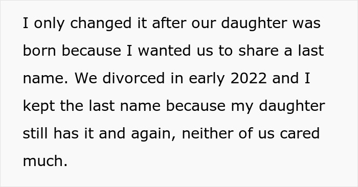 Woman Doesn’t Get What Her Last Name Has To Do With Ex Not Being Able To Get Married Again