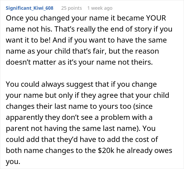 Woman Doesn’t Get What Her Last Name Has To Do With Ex Not Being Able To Get Married Again