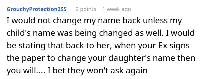 Woman Doesn’t Get What Her Last Name Has To Do With Ex Not Being Able To Get Married Again