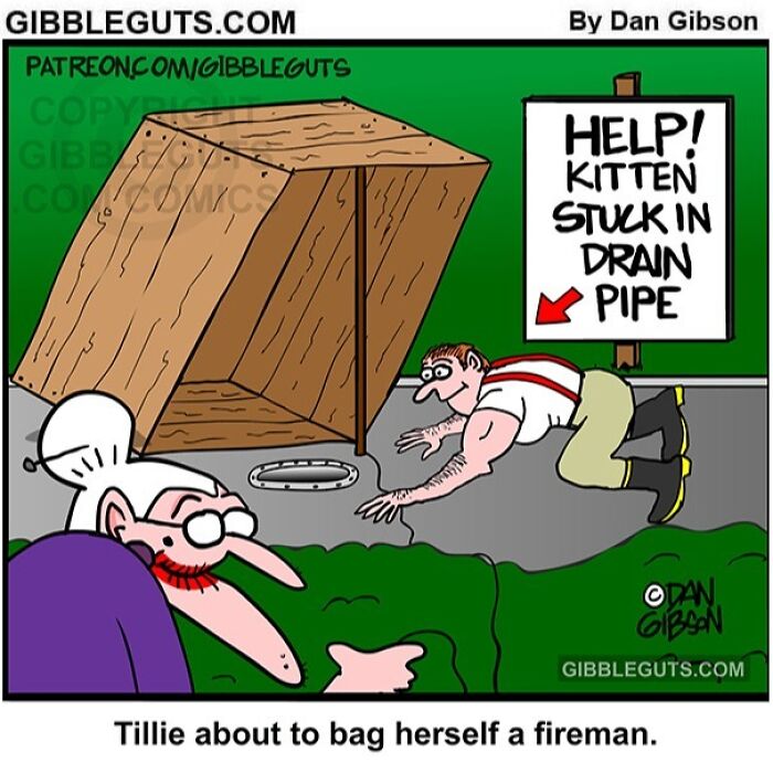 40 Hilarious One-Panel Comics About Aging, Drawn By Dan Gibson Of &#8220;Gibbleguts&#8221;