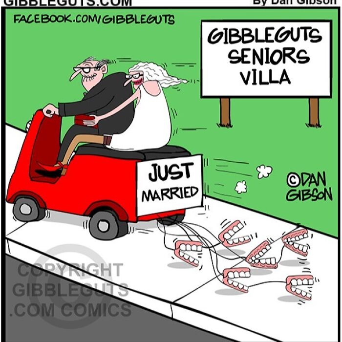 40 Hilarious One-Panel Comics About Aging, Drawn By Dan Gibson Of &#8220;Gibbleguts&#8221;