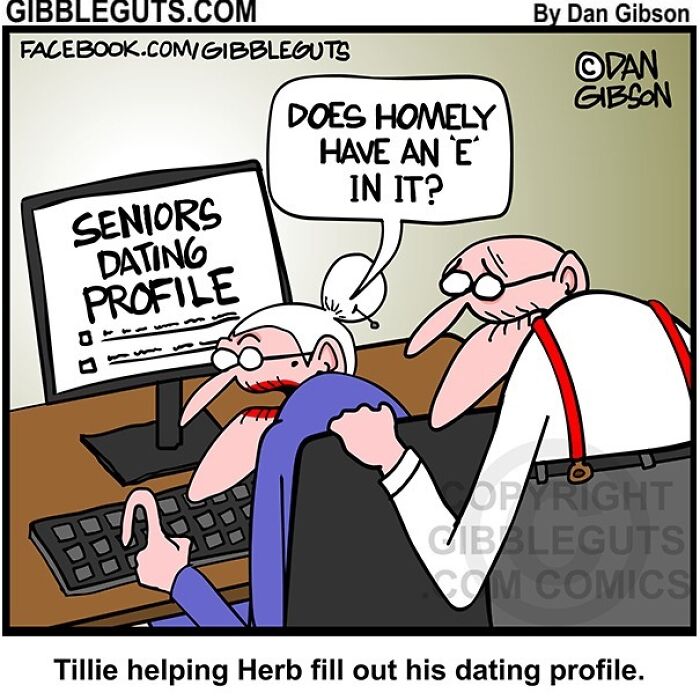 40 Hilarious One-Panel Comics About Aging, Drawn By Dan Gibson Of &#8220;Gibbleguts&#8221;