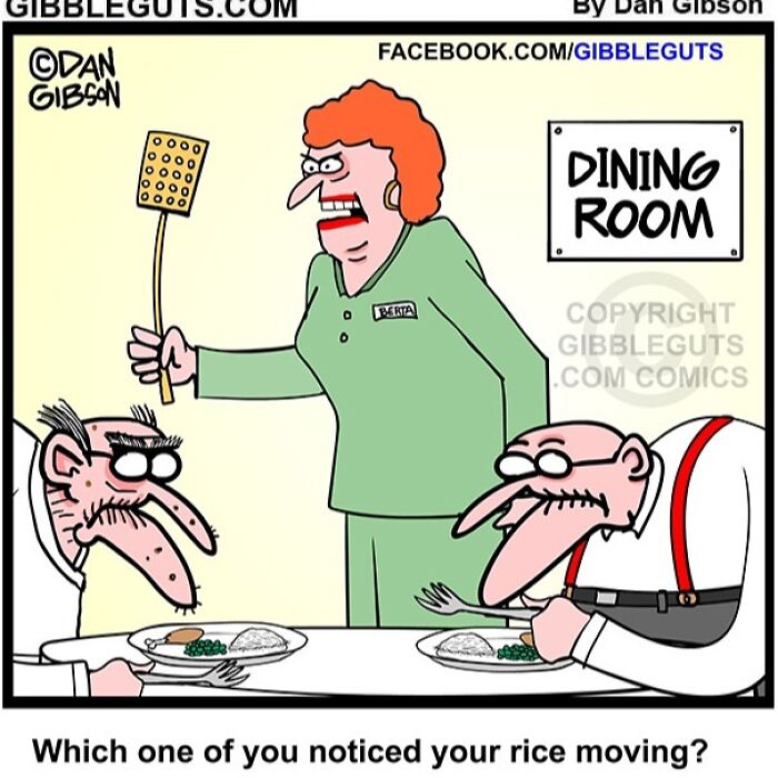 40 Hilarious One-Panel Comics About Aging, Drawn By Dan Gibson Of &#8220;Gibbleguts&#8221;