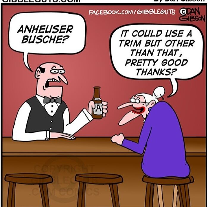 40 Hilarious One-Panel Comics About Aging, Drawn By Dan Gibson Of &#8220;Gibbleguts&#8221;