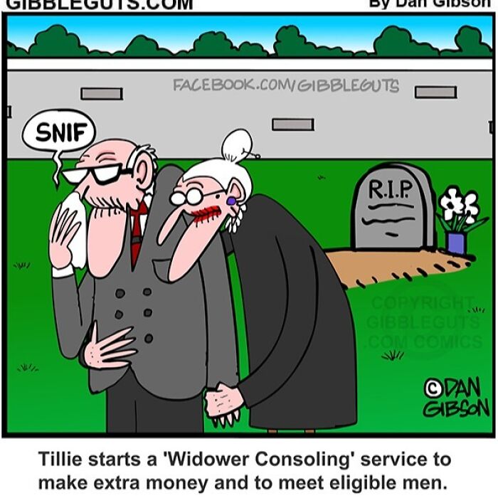 40 Hilarious One-Panel Comics About Aging, Drawn By Dan Gibson Of &#8220;Gibbleguts&#8221;