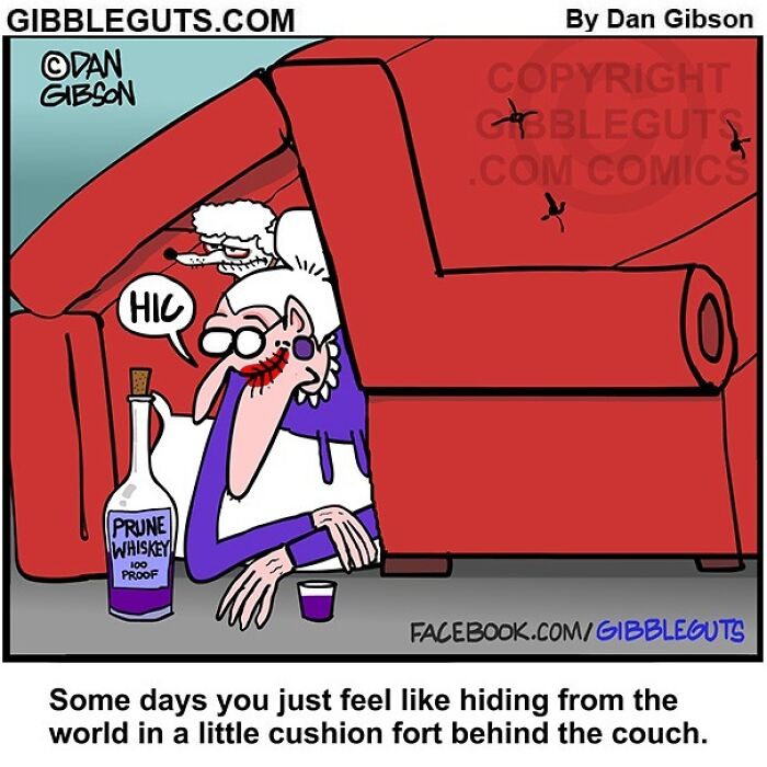40 Hilarious One-Panel Comics About Aging, Drawn By Dan Gibson Of &#8220;Gibbleguts&#8221;