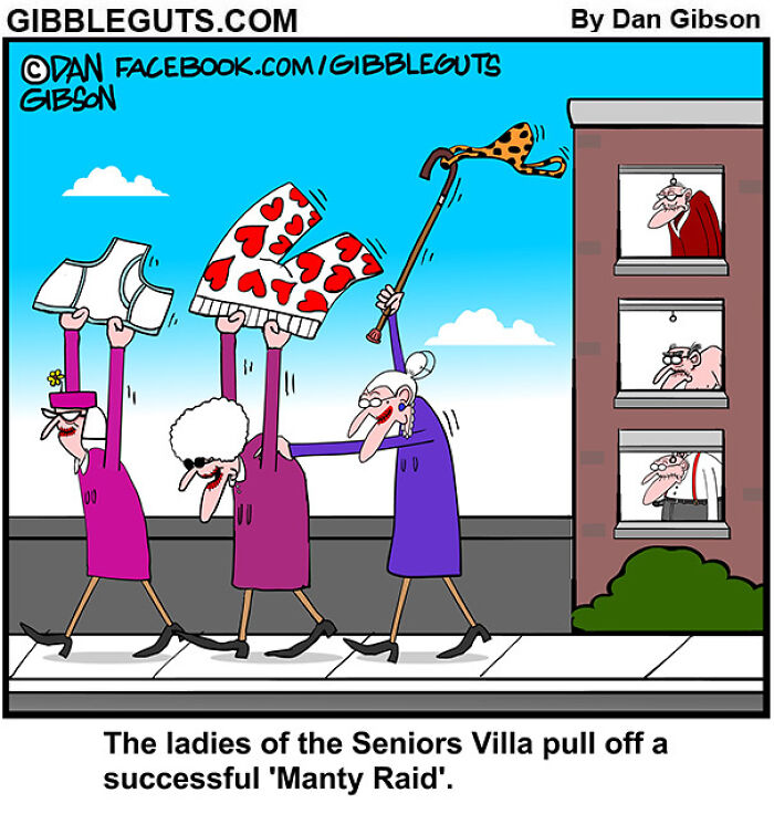 40 Hilarious One-Panel Comics About Aging, Drawn By Dan Gibson Of &#8220;Gibbleguts&#8221;