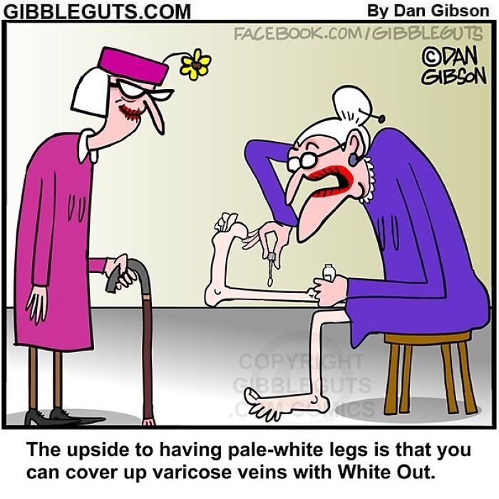 40 Hilarious One-Panel Comics About Aging, Drawn By Dan Gibson Of &#8220;Gibbleguts&#8221;
