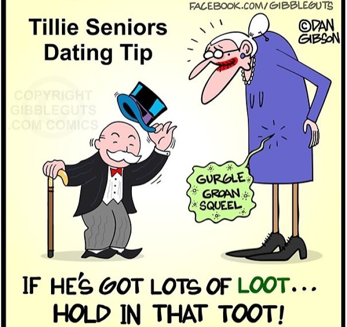 40 Hilarious One-Panel Comics About Aging, Drawn By Dan Gibson Of &#8220;Gibbleguts&#8221;
