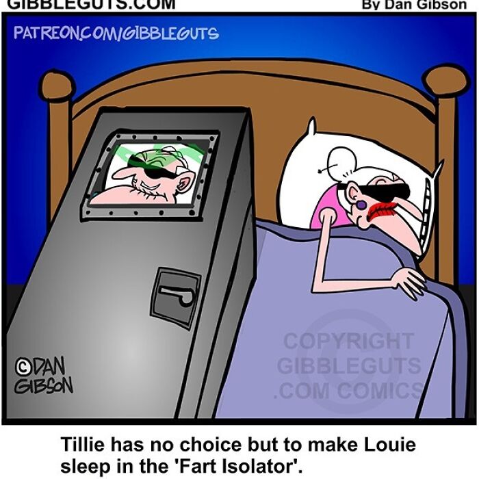 40 Hilarious One-Panel Comics About Aging, Drawn By Dan Gibson Of &#8220;Gibbleguts&#8221;