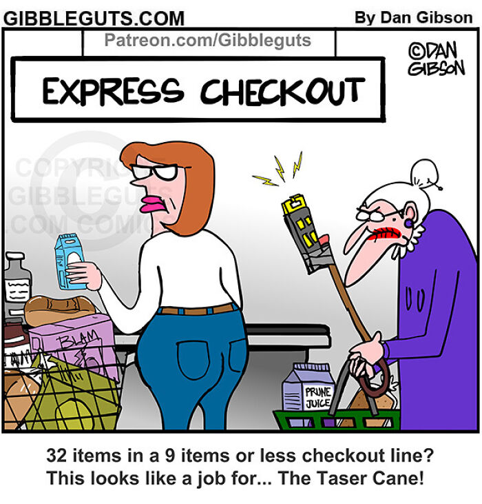 40 Hilarious One-Panel Comics About Aging, Drawn By Dan Gibson Of &#8220;Gibbleguts&#8221;