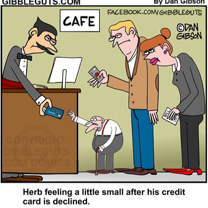 40 Hilarious One-Panel Comics About Aging, Drawn By Dan Gibson Of &#8220;Gibbleguts&#8221;
