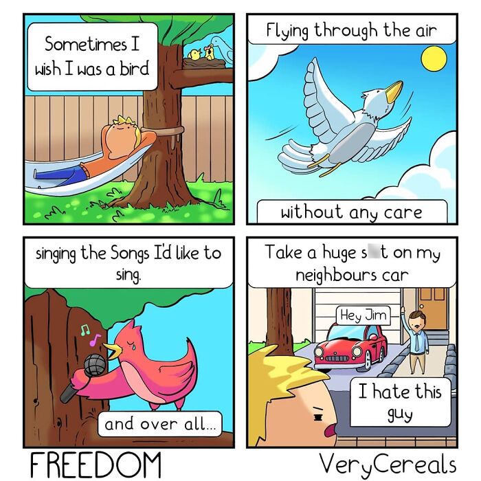50 Funny, Weird, And Slightly Dark Comics By ‘Very Cereals’
