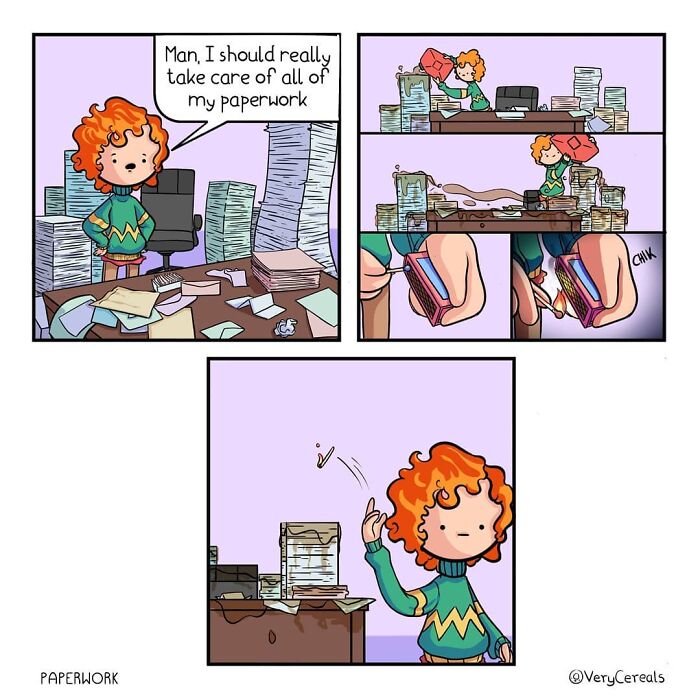 50 Funny, Weird, And Slightly Dark Comics By ‘Very Cereals’