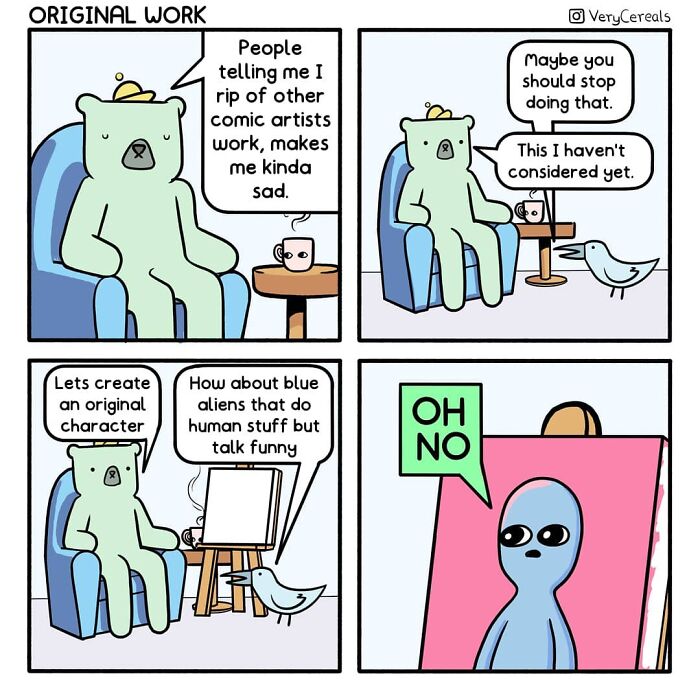 50 Funny, Weird, And Slightly Dark Comics By ‘Very Cereals’