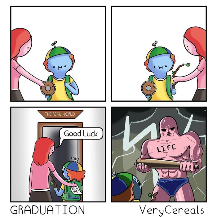 50 Funny, Weird, And Slightly Dark Comics By ‘Very Cereals’