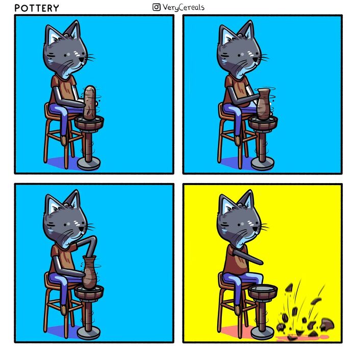 50 Funny, Weird, And Slightly Dark Comics By ‘Very Cereals’