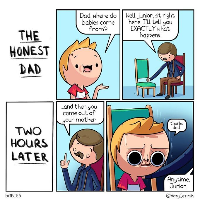 50 Funny, Weird, And Slightly Dark Comics By ‘Very Cereals’