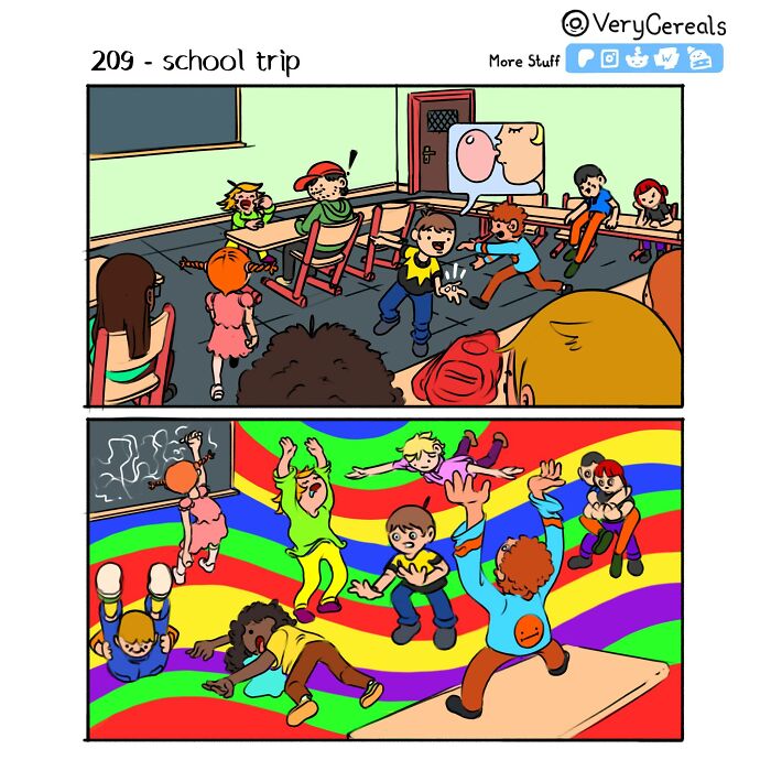 50 Funny, Weird, And Slightly Dark Comics By ‘Very Cereals’