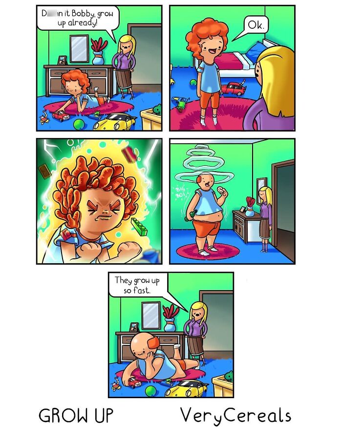 50 Funny, Weird, And Slightly Dark Comics By ‘Very Cereals’