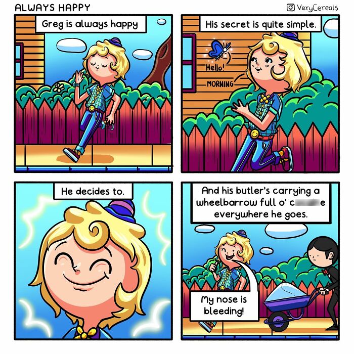 50 Funny, Weird, And Slightly Dark Comics By ‘Very Cereals’