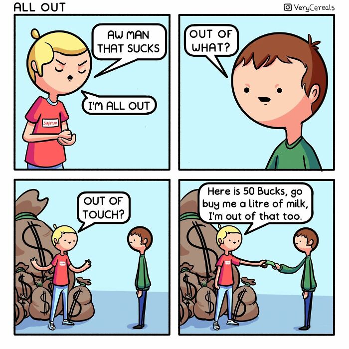 50 Funny, Weird, And Slightly Dark Comics By ‘Very Cereals’