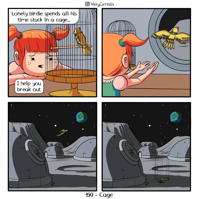 50 Funny, Weird, And Slightly Dark Comics By ‘Very Cereals’