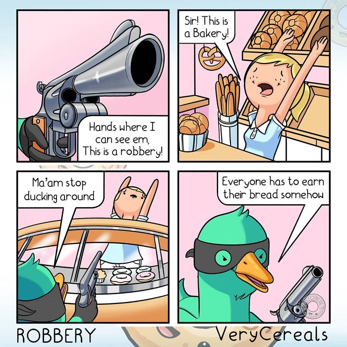 50 Funny, Weird, And Slightly Dark Comics By ‘Very Cereals’