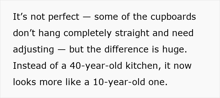 Woman Puts Heart Into DIY Kitchen Makeover, Husband Who Didn’t Lift A Finger Calls It Ugly