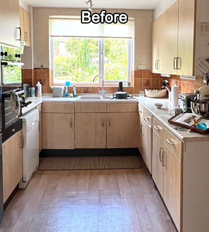 Woman Puts Heart Into DIY Kitchen Makeover, Husband Who Didn’t Lift A Finger Calls It Ugly