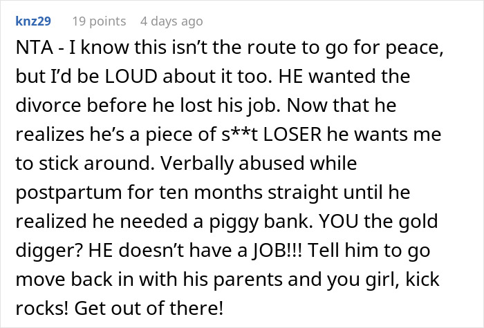 “He’s The Prize”: Man Demands Divorce From ‘Fat And Lazy’ Wife Until He Loses His Job