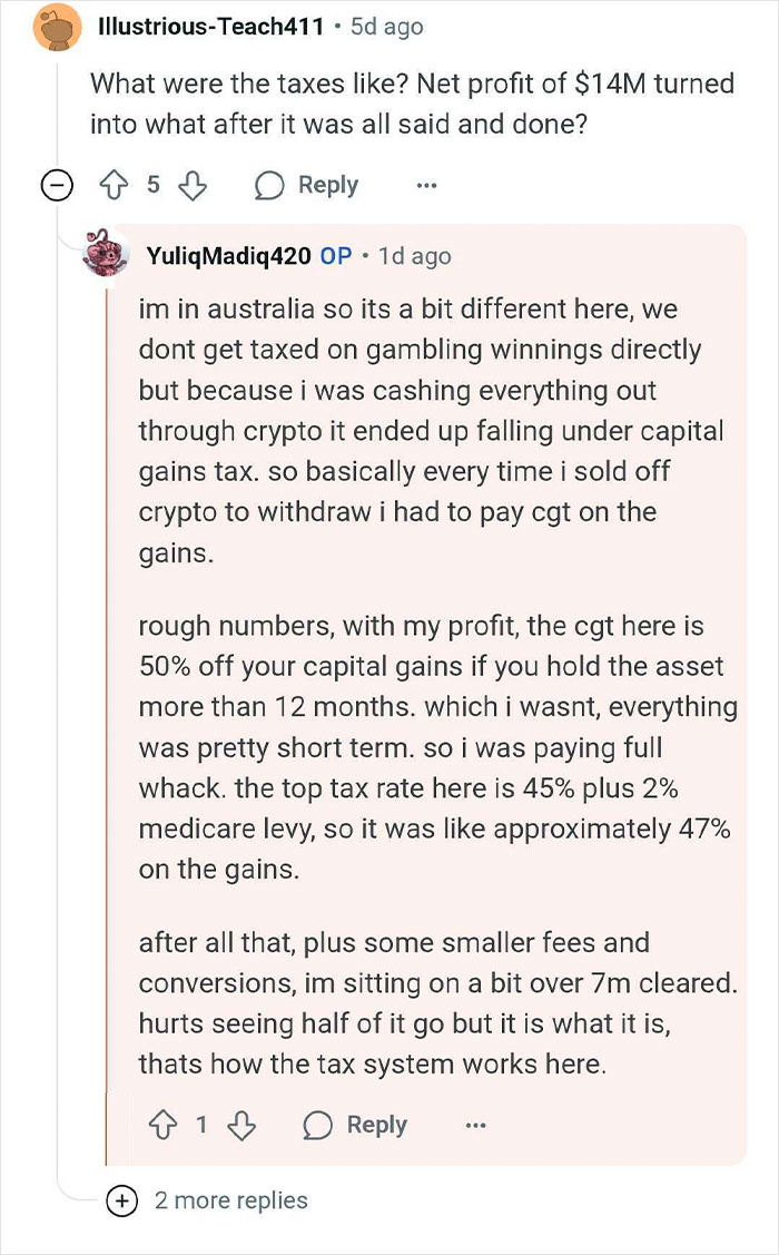 Man Wins $14 Million But Continues Living Like A Regular Guy, Answers Questions Online