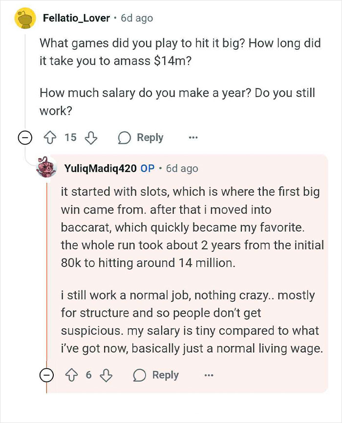 Man Wins $14 Million But Continues Living Like A Regular Guy, Answers Questions Online