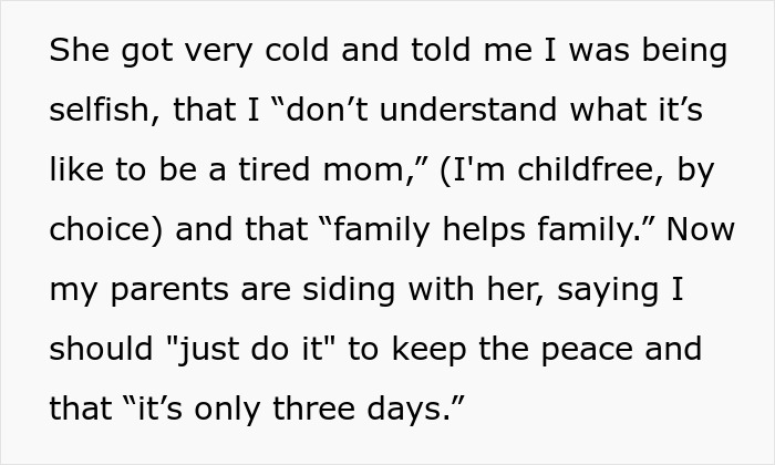 Lady Finally Gets Chance To Visit Fam After Year, Sis Expects Her To Spend 3 Days Of Week Babysitting