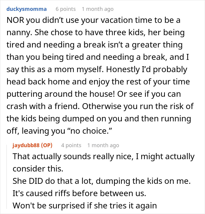Lady Finally Gets Chance To Visit Fam After Year, Sis Expects Her To Spend 3 Days Of Week Babysitting