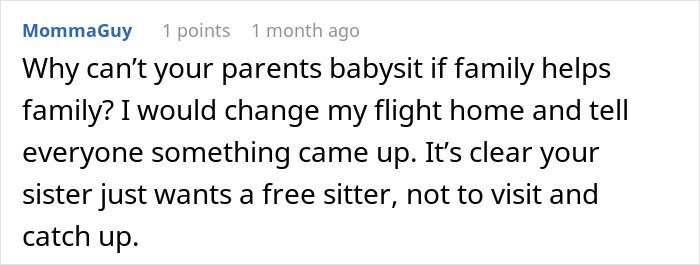 Lady Finally Gets Chance To Visit Fam After Year, Sis Expects Her To Spend 3 Days Of Week Babysitting
