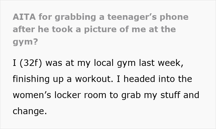 Lady Grabs Teen&#8217;s Phone As He Takes Pic Of Her Backside, His Mommy Accuses Her Of &#8220;Manhandling&#8221; Him