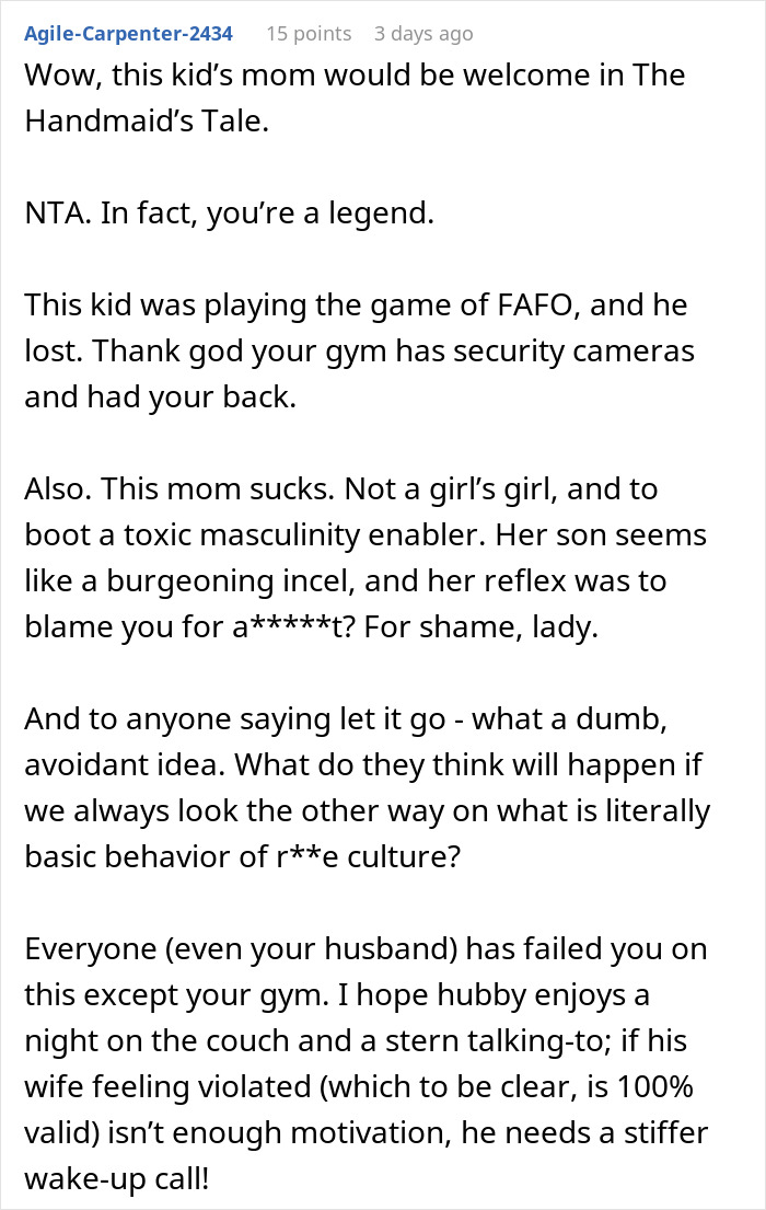 Lady Grabs Teen&#8217;s Phone As He Takes Pic Of Her Backside, His Mommy Accuses Her Of &#8220;Manhandling&#8221; Him