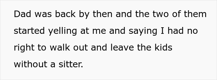 &#8220;AITA For Leaving When I Was Asked To Babysit, Forcing My Dad&#8217;s Fiancée To Cancel Her Plans?&#8221;