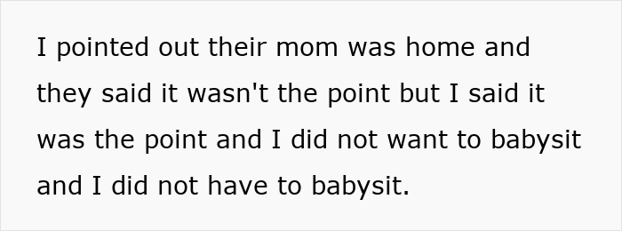 &#8220;AITA For Leaving When I Was Asked To Babysit, Forcing My Dad&#8217;s Fiancée To Cancel Her Plans?&#8221;