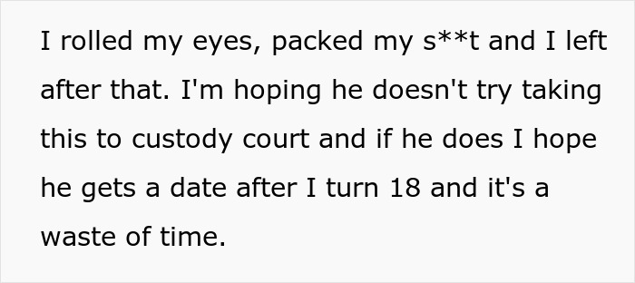 &#8220;AITA For Leaving When I Was Asked To Babysit, Forcing My Dad&#8217;s Fiancée To Cancel Her Plans?&#8221;