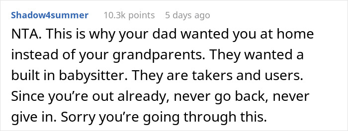 &#8220;AITA For Leaving When I Was Asked To Babysit, Forcing My Dad&#8217;s Fiancée To Cancel Her Plans?&#8221;